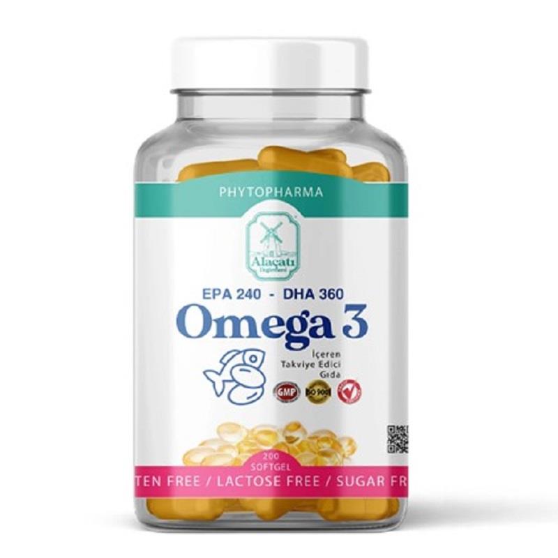 Alaçatı Değirmeni Alaçatı Değirmeni Omega 3 Softgel 200'lü