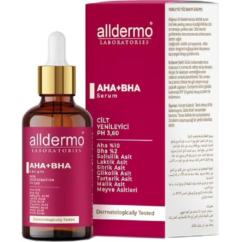 ALLDERMO Alldermo AHA + BHA PH 3,6 Cilt Yenileyici Serum 30 ml
