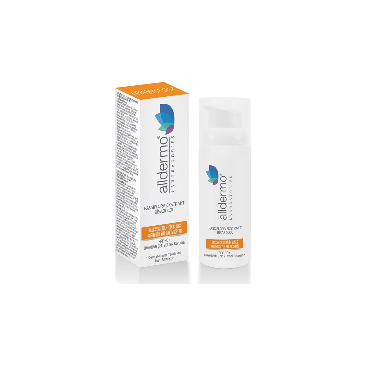 ALLDERMO HASSAS CİLTLER İÇİN GÜNEŞ KORUYUCU YÜZ BAK.KREMİ SPF 50+ 50ML