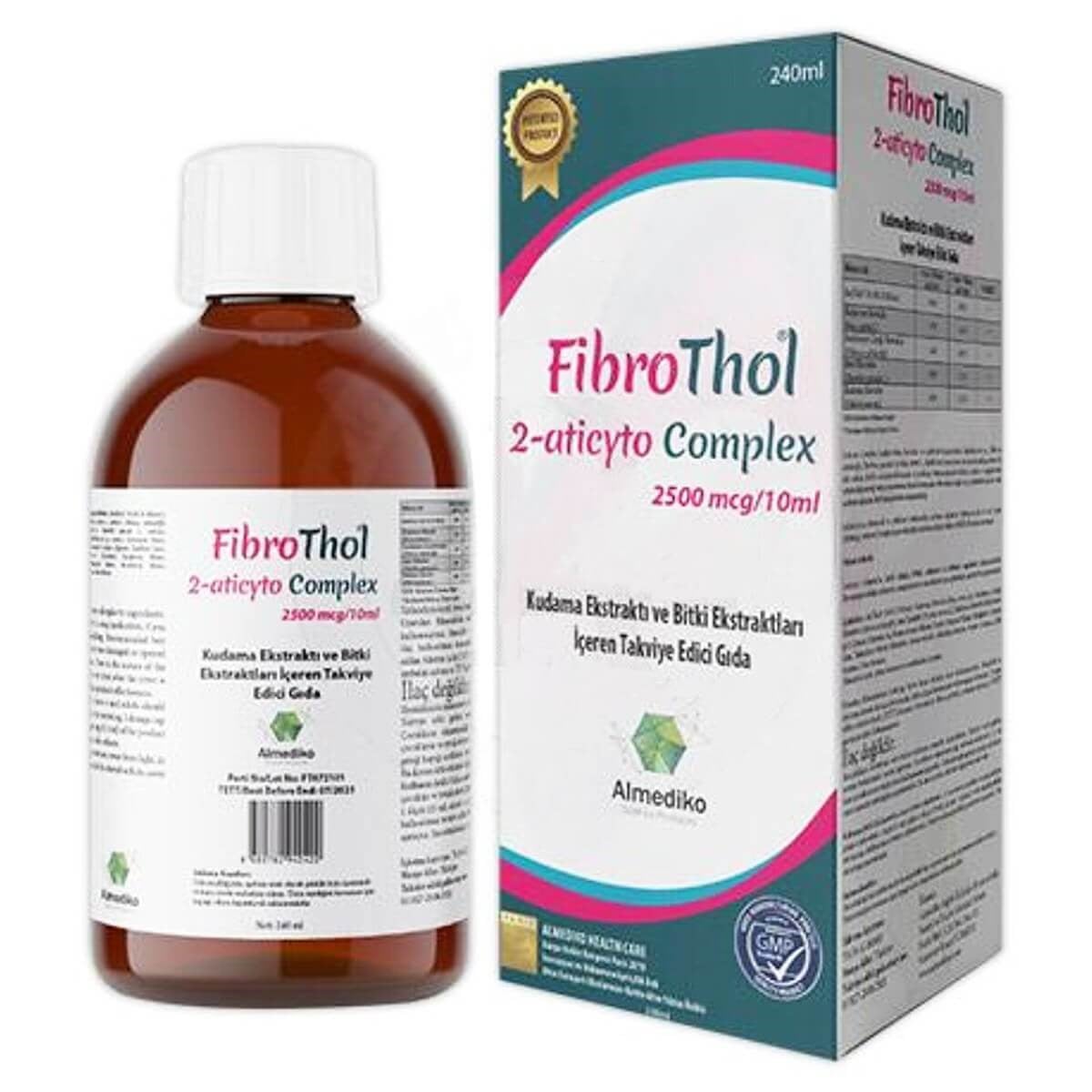 Almediko Almediko FibroThol 2-Aticyto Complex Şurup 2500 mcg 240 ml
