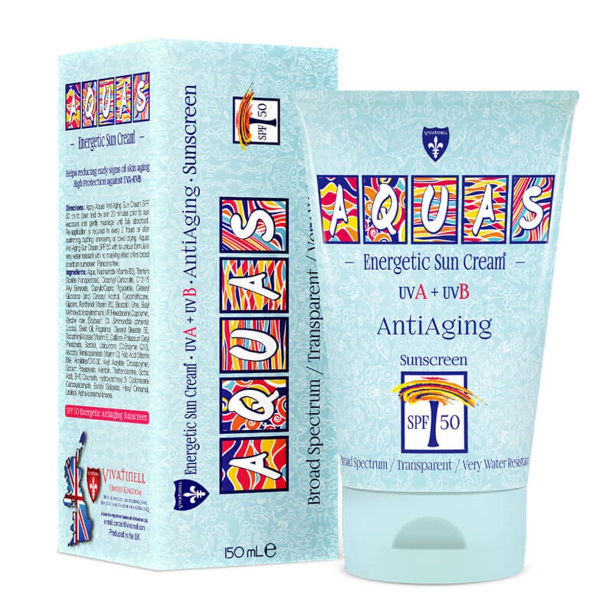 Aquas Aquas Antiaging Güneş Kremi SPF50 150 ml