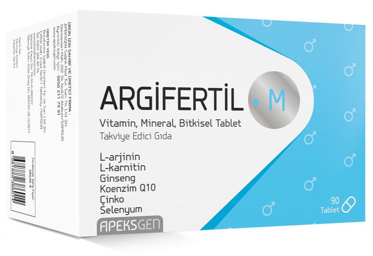 ARGİFERTİL Argifertil M 90 Tablet