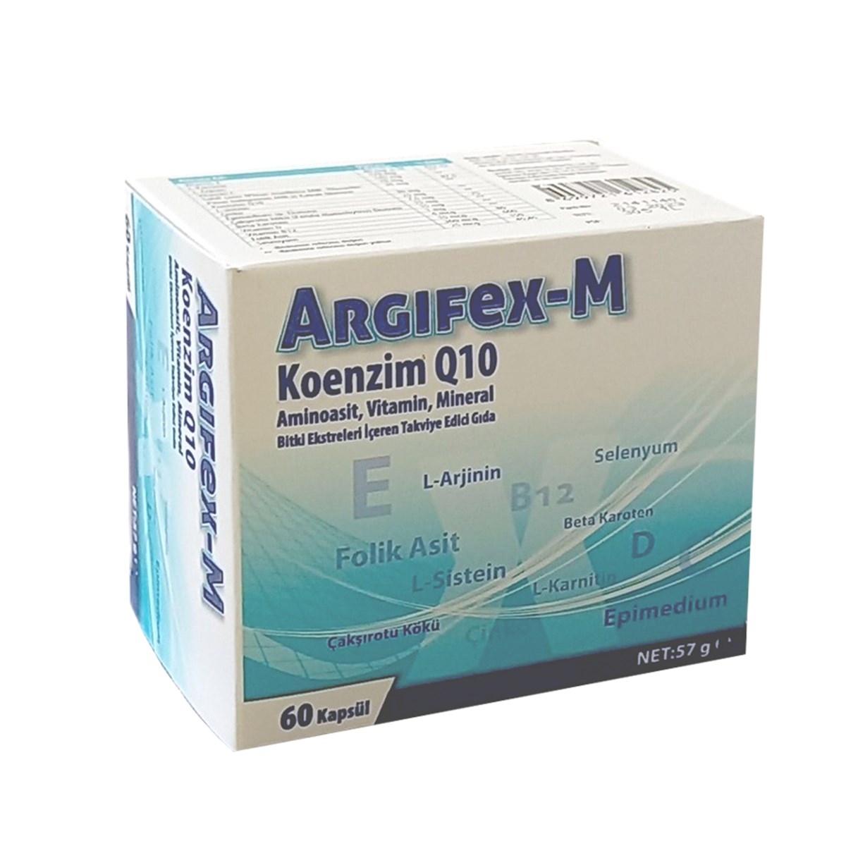 ARGİFEX Argifex-M Koenzim Q10 60 Kapsül