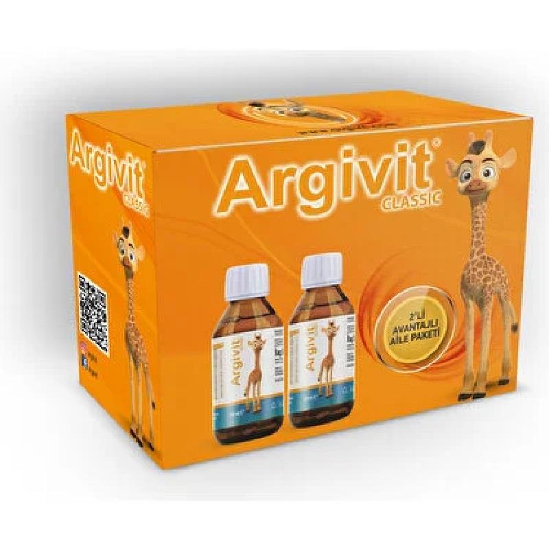Argivit Argivit Classic Şurup 150 ml - 2'li Avantajlı Aile Paketi
