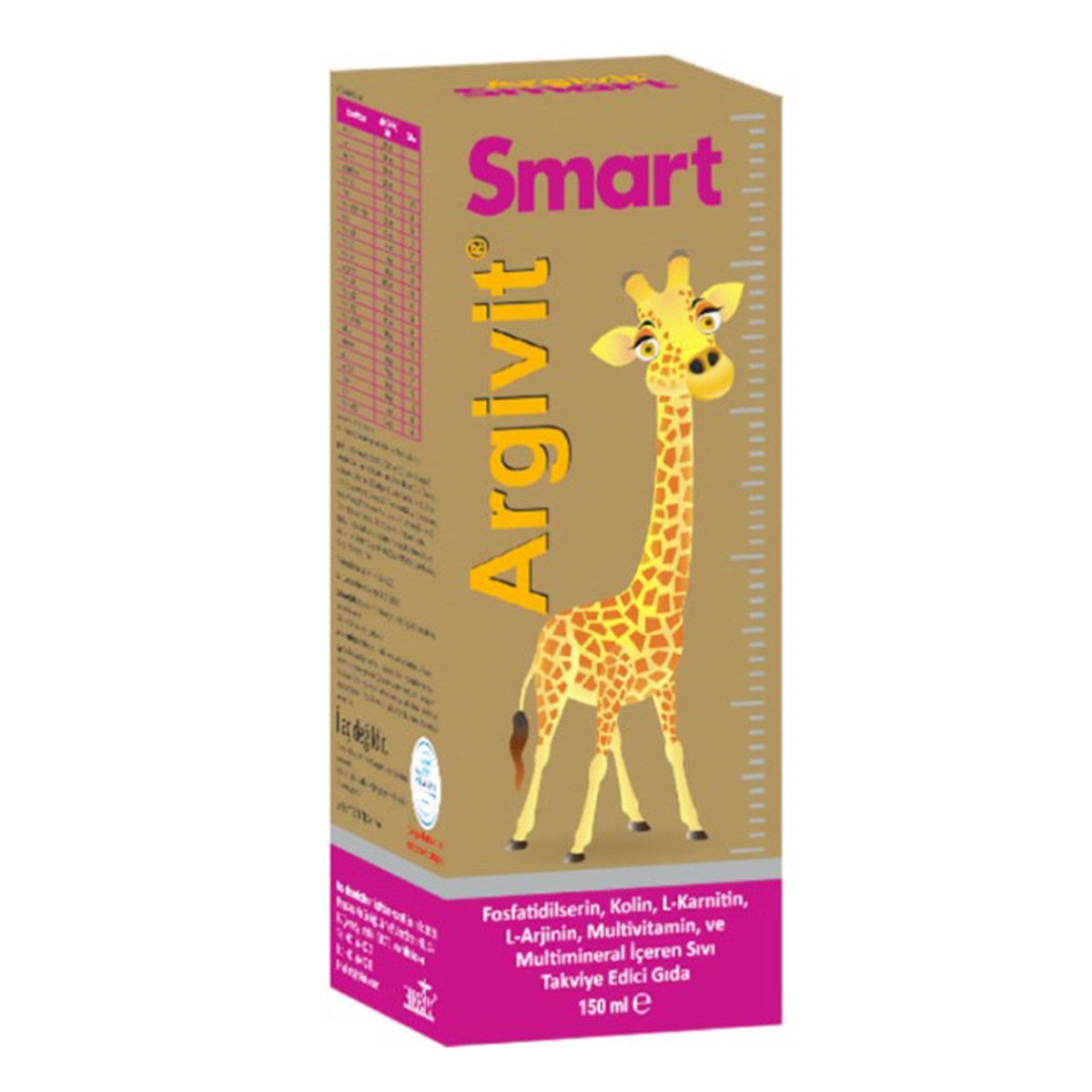 Argivit Smart Şurup 150 ml DepoEczanem.com | Dermokozmetik Cilt & Vücut ...