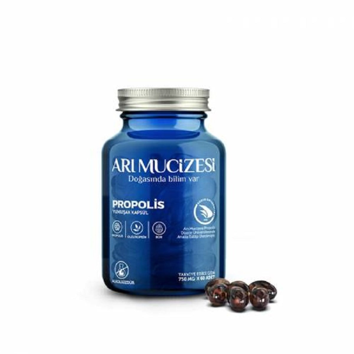 ARI Arı Mucizesi Propolis 750 mg 60 Softjel
