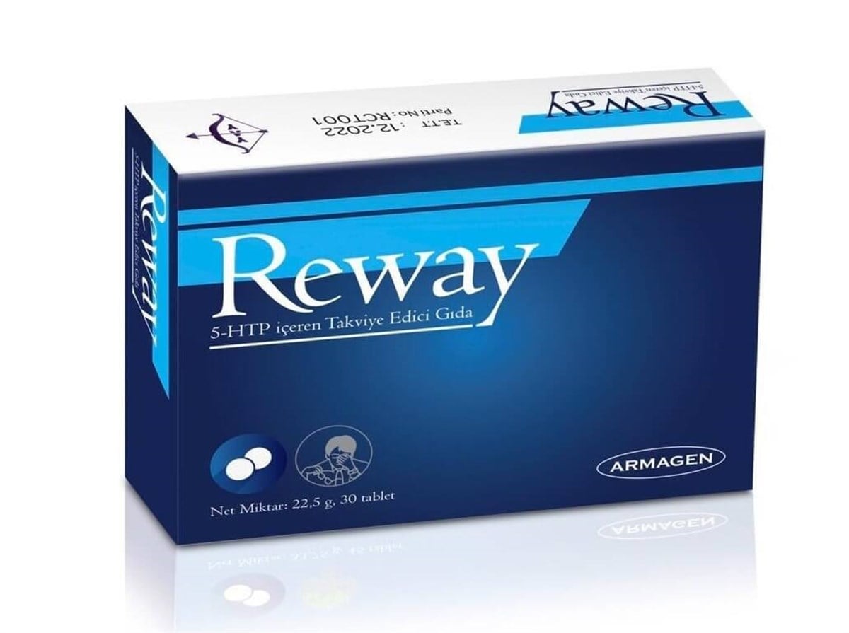 Armagen Reway 5-HTP İçeren Takviye Edici Gıda 30 Tablet