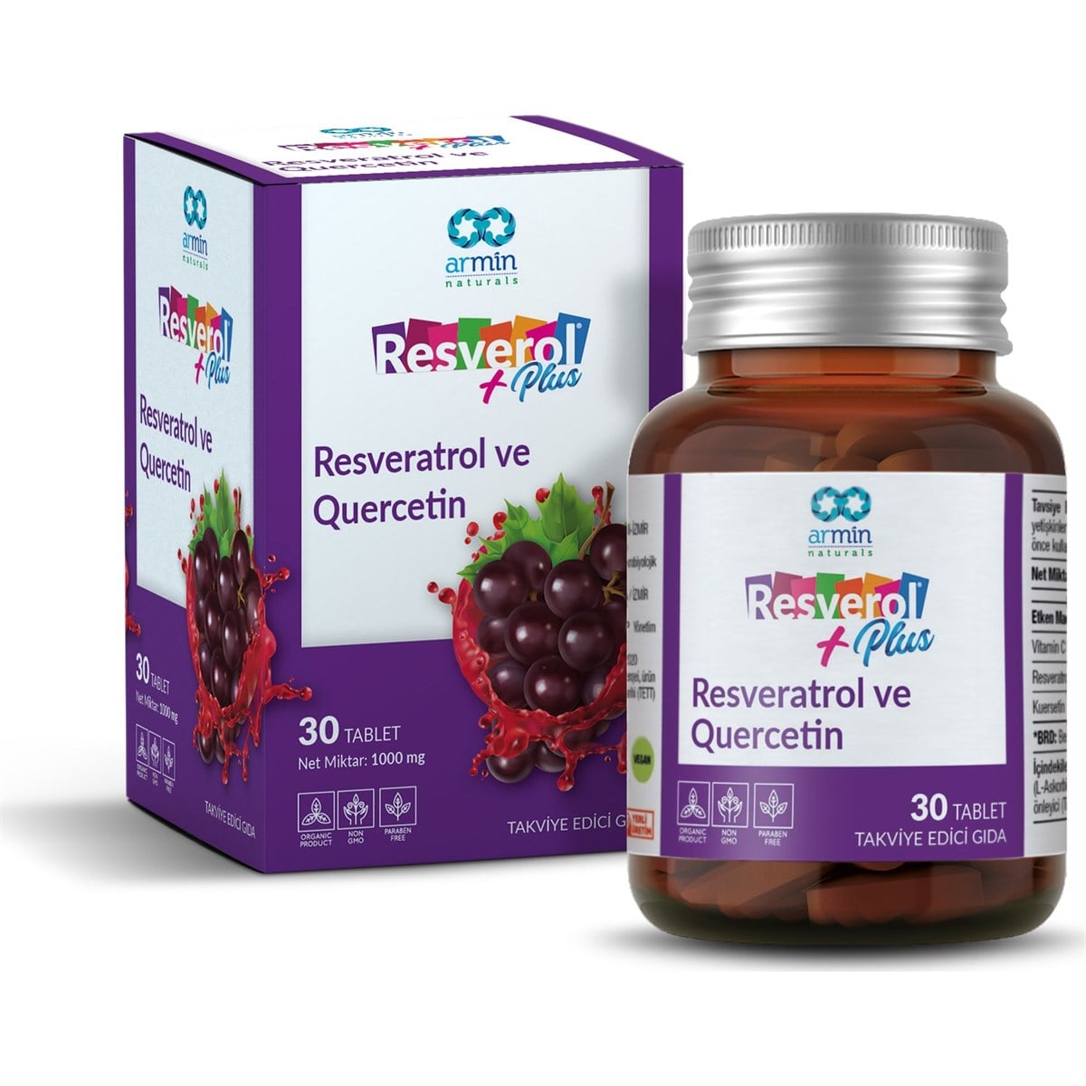 ARMİN Armin Resverol Plus Quercetin 30 Tablet
