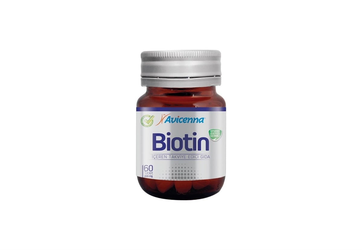 Avicenna Avicenna Biotin 200 mg 60 Tablet