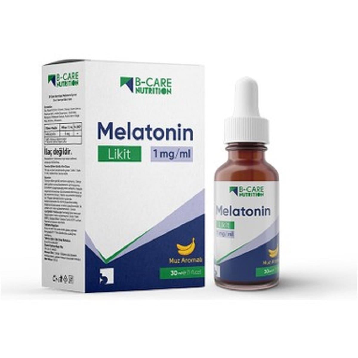 B-CARE B-Care Nutrition Melatonin Likit 1 mg 30 ml