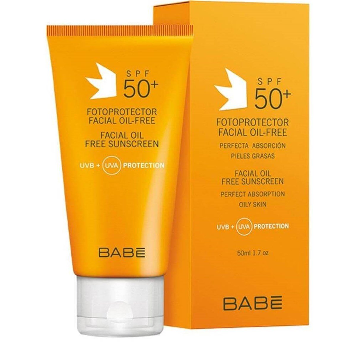 Babe Babe Yüz İçin Güneş Koruyucu Krem SPF50+ 50 ml Normal & Kuru Cilt
