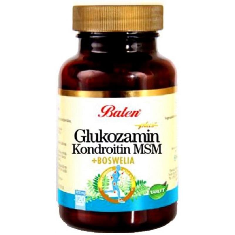 Balen Balen Glukozamin & Kondroitin & MSM & Boswellia 1200 mg 60 Tablet