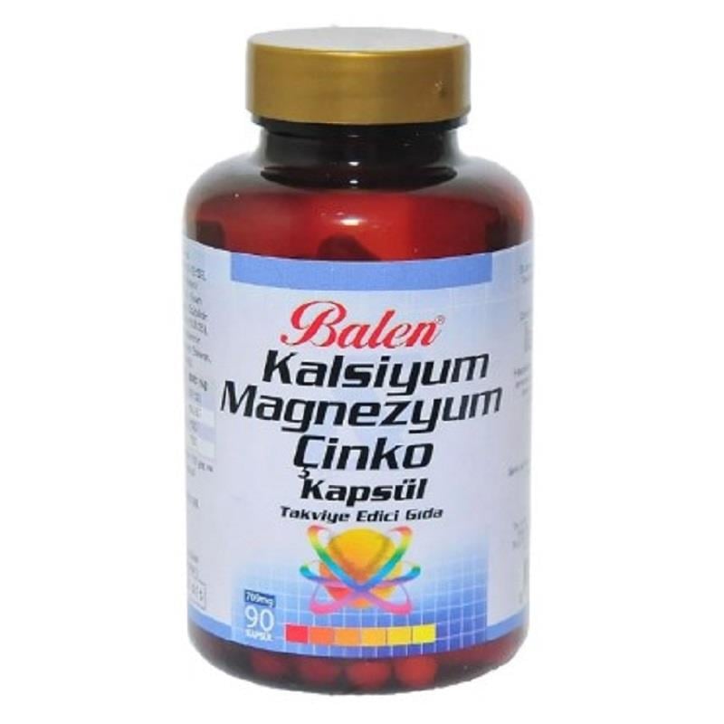 BALEN Balen Kalsiyum Magnezyum Çinko 90 Kapsül