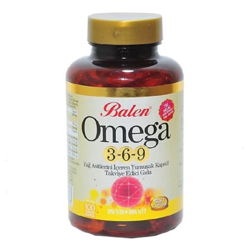 Balen Balen Omega 3-6-9 1585 mg 100 Softgel
