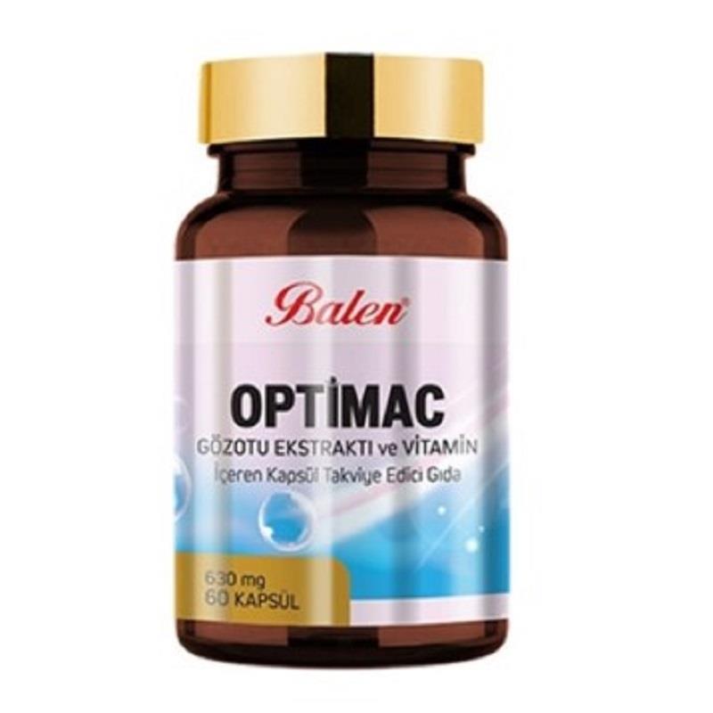 Balen Balen Optimac Gözotu Ekstraktı ve Vitamin 630 mg 60 Kapsül