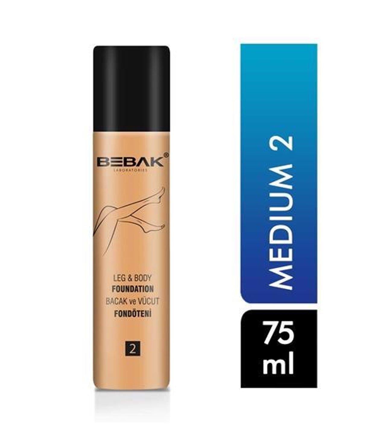 Bebak Bebak Bacak Fondöteni Orta Ton 75 ml