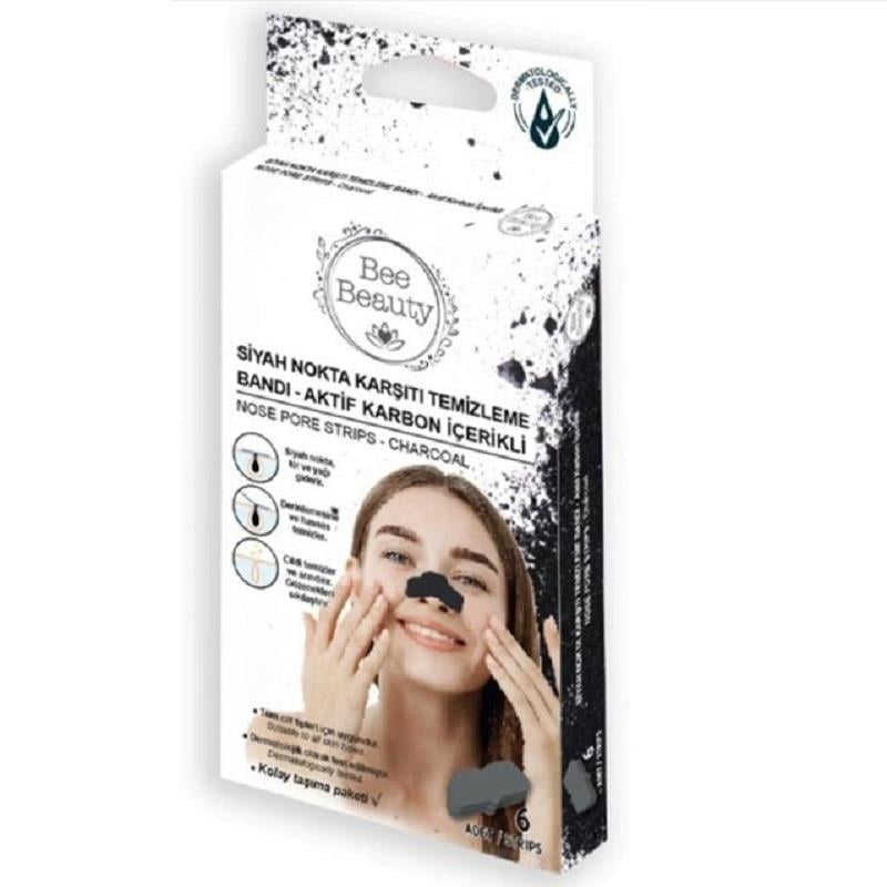 Bee Beauty Bee Beauty Aktif Karbon Siyah Nokta Bandı 6'lı