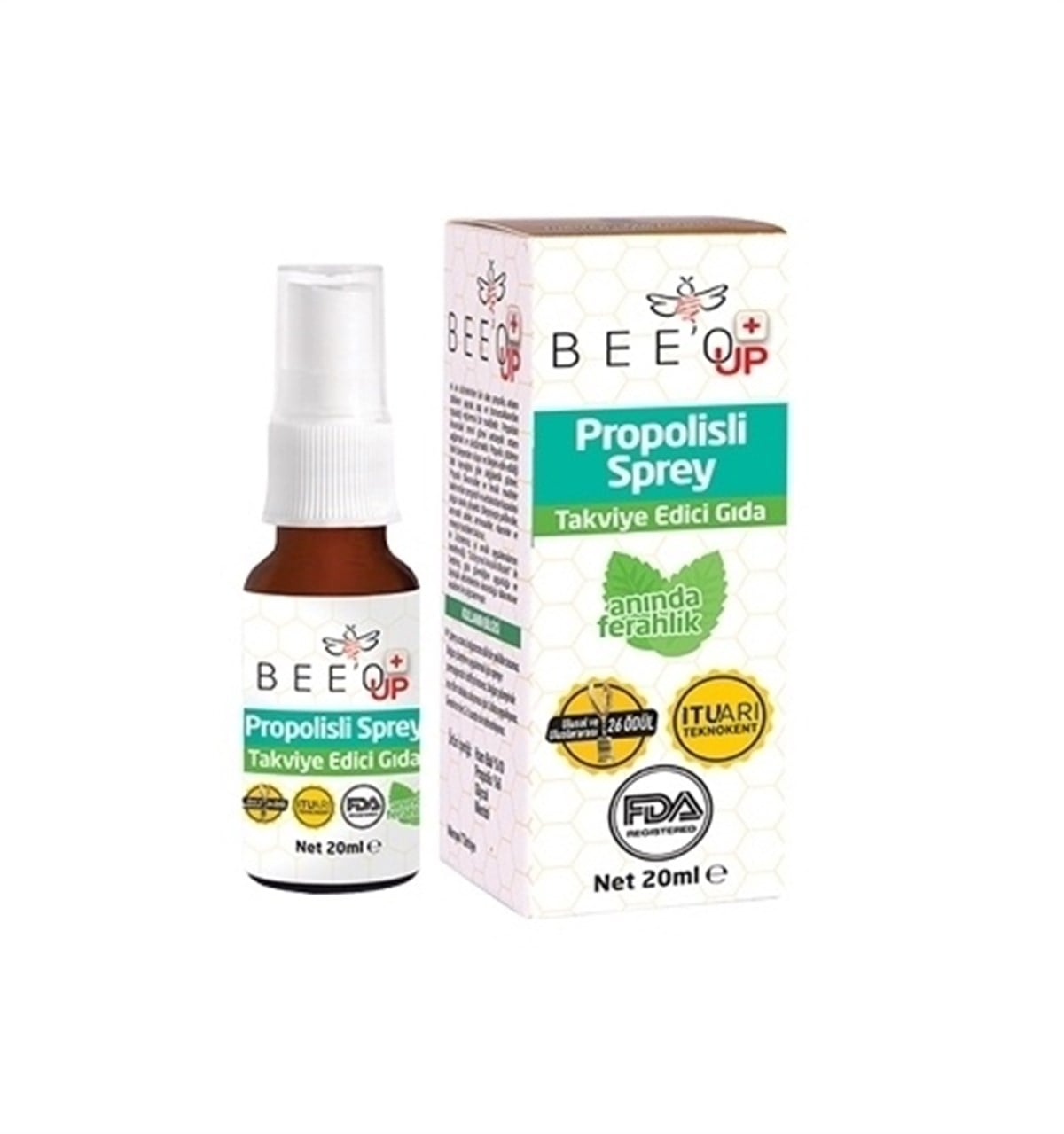 BEE'O UP Propolisli Sprey 20 ml