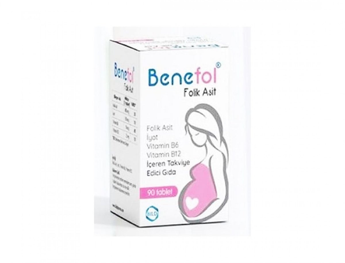 Benefol Benefol Folik Asit 90 Tablet