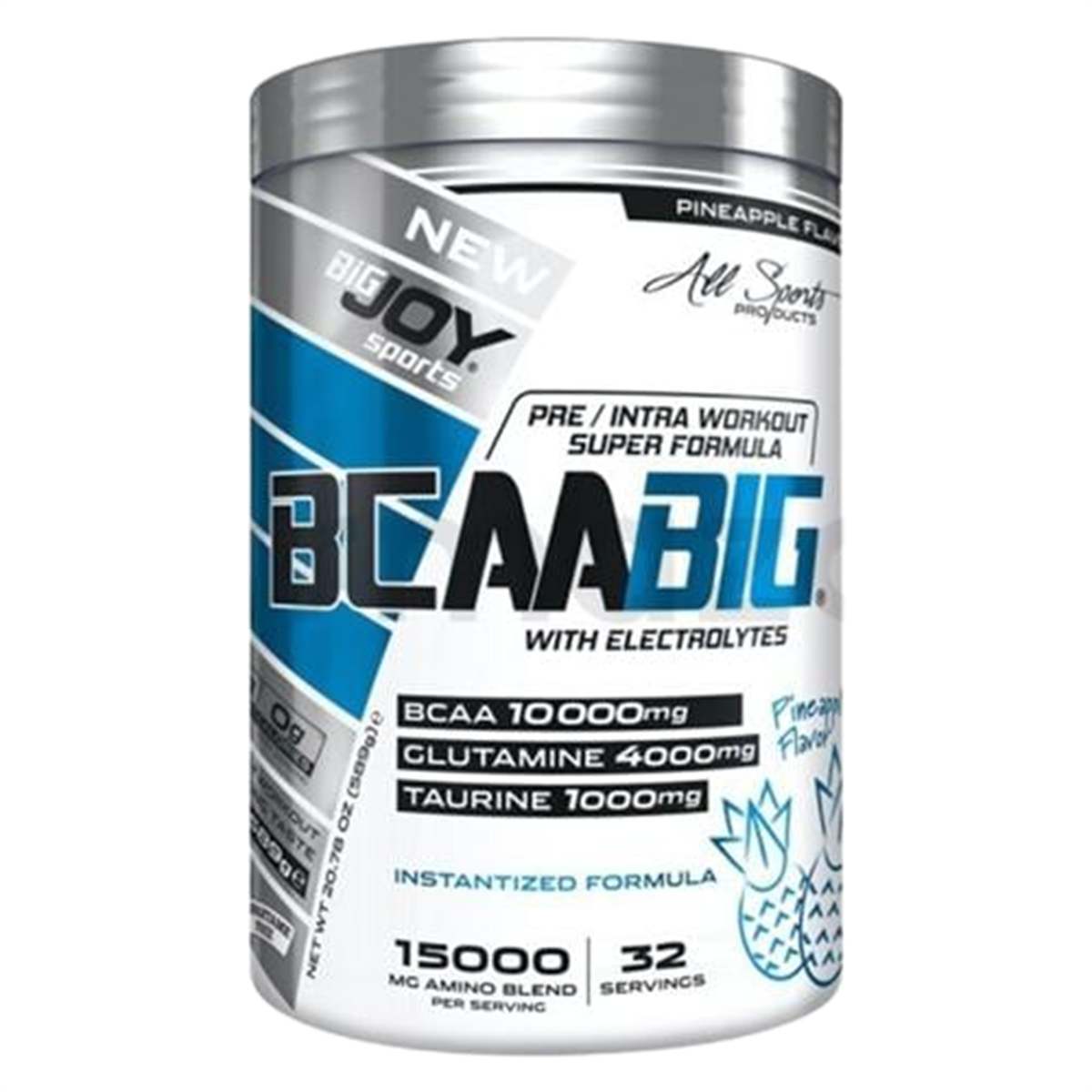 BigJoy Sports BigJoy Sports BCAA Big Ananas 589 gr