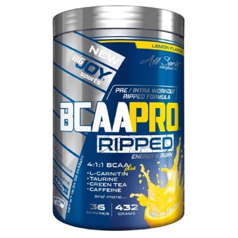 BigJoy Sports BigJoy Sports BCAA Pro Ripped Limon 432 gr