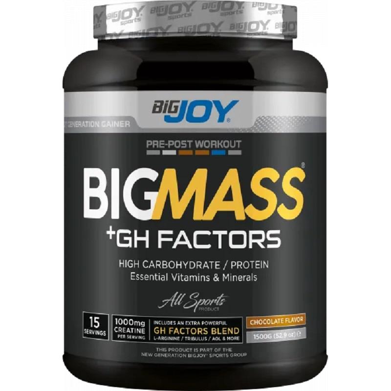 BigJoy Sports BigJoy Sports Bigmass GH Factors Çikolata 1,2 kg