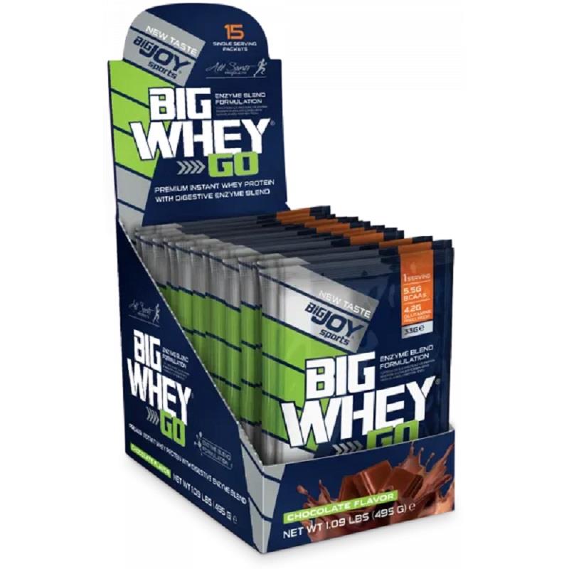 BigJoy Sports BigJoy Sports Bigwhey Go Çikolata 15 Saşe