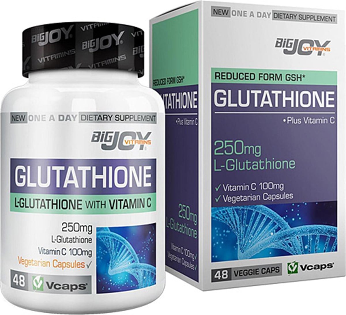 BigjoyBigjoy Vitamins Glutathione 250 mg 48 Kapsül