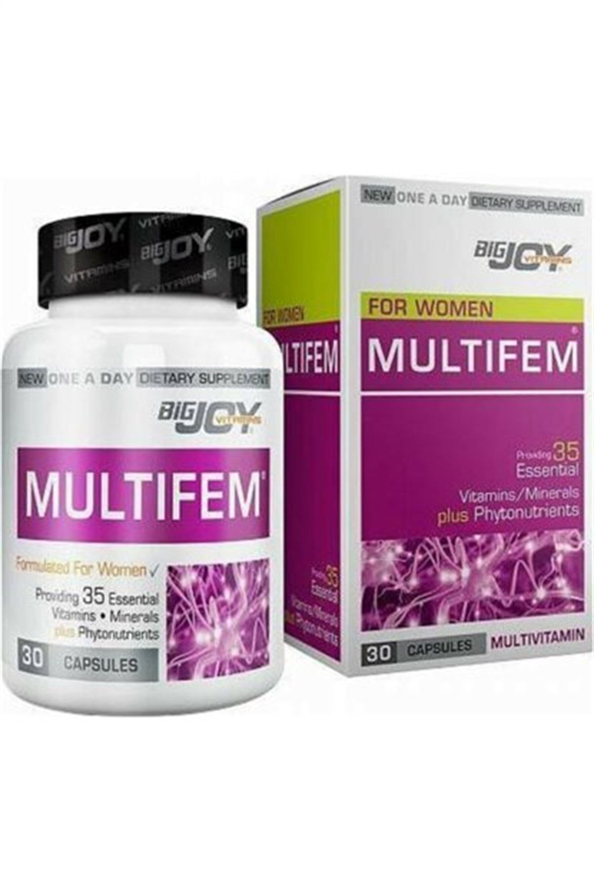 BigjoyBigjoy Vitamins Multifem Multivitamin 30 Kapsül