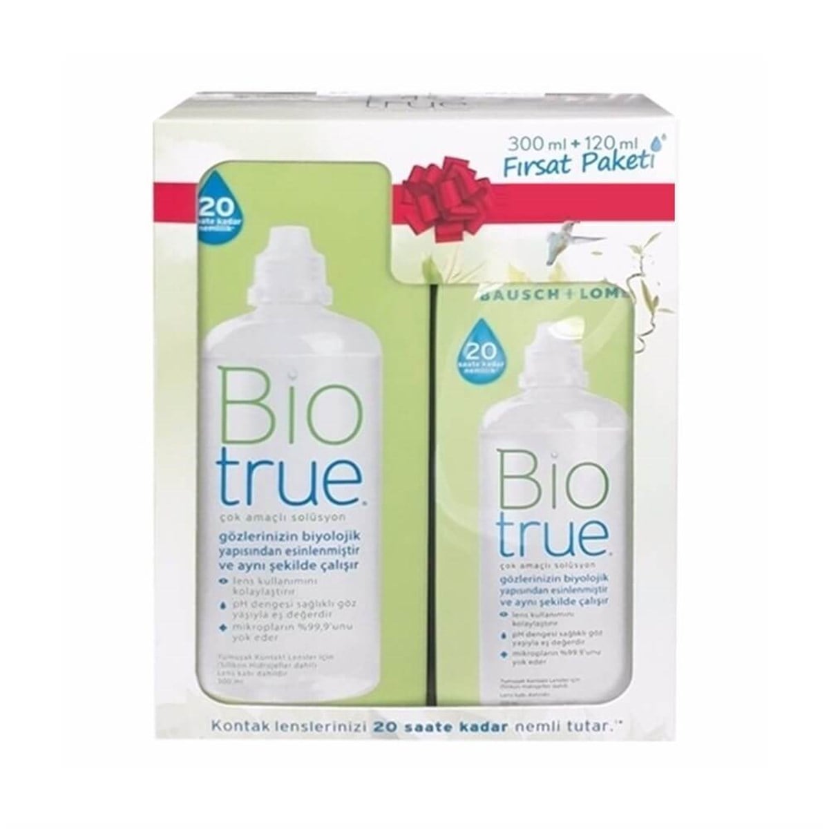 Bio TrueBio True Lens Solüsyonu 300 ml +120 ml