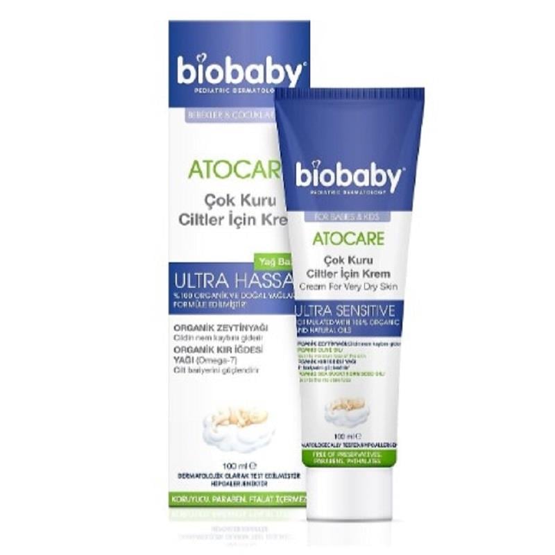 Biobaby Biobaby Kuru ve Atopik Ciltler İçin Krem 100 ml