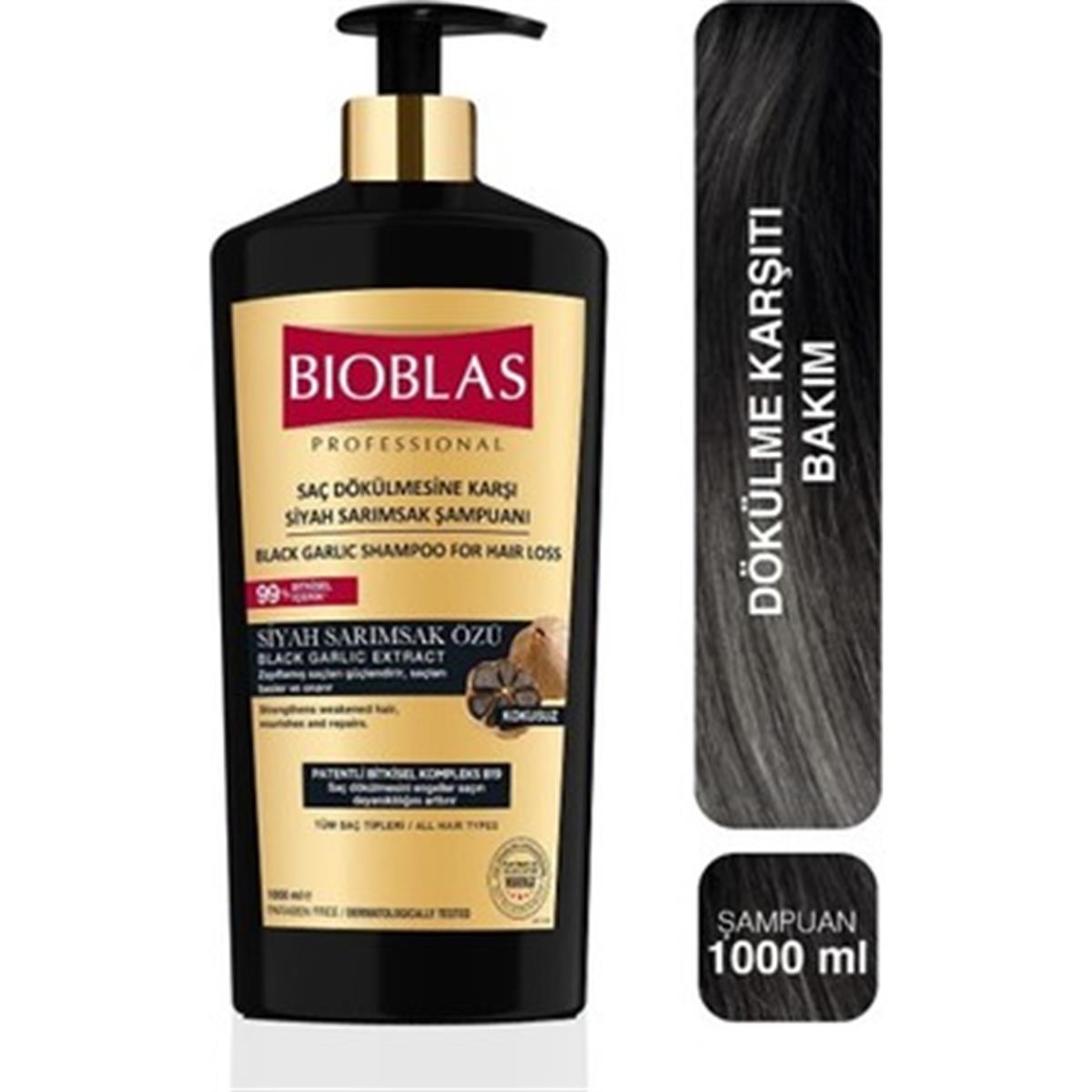 Bioblas Bioblas Sarımsaklı Siyah Şampuan 1000 ml