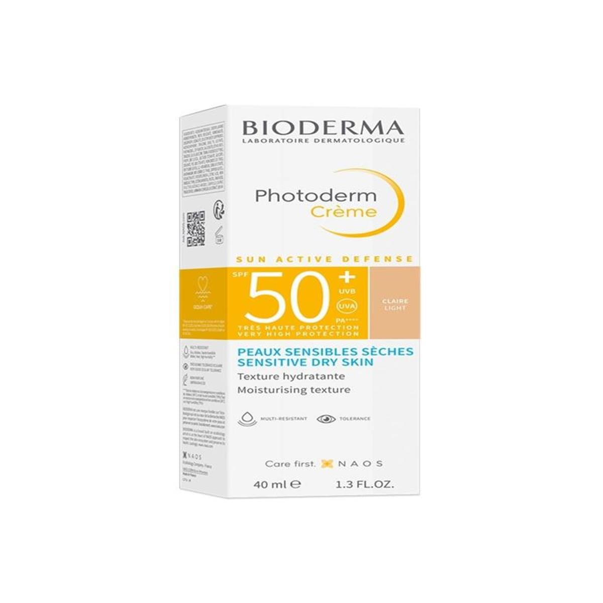 Bioderma Bioderma Photoderm Creme Claire Light SPF50+ 40 ml