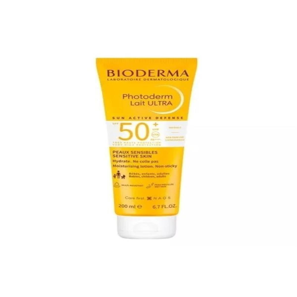 Bioderma Bioderma Photoderm Lait Ultra Hassas Ciltler İçin SPF50+ 200 ml
