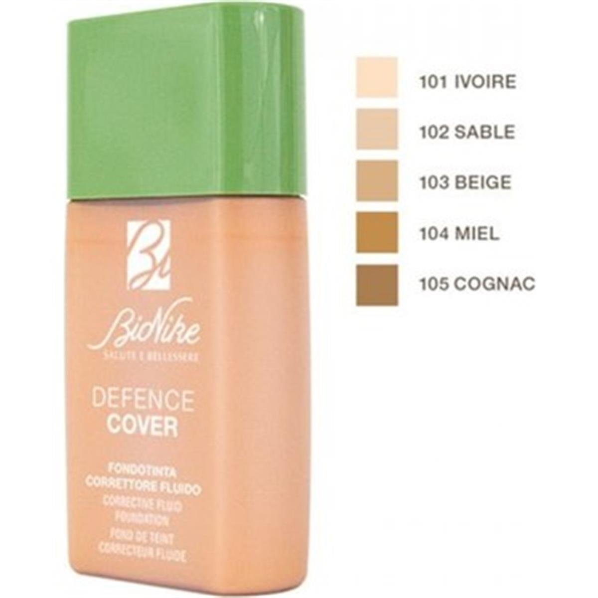 Bionike Bionike Defence Corrective Fluid Fondation SPF30 40 ml - 102 Sable