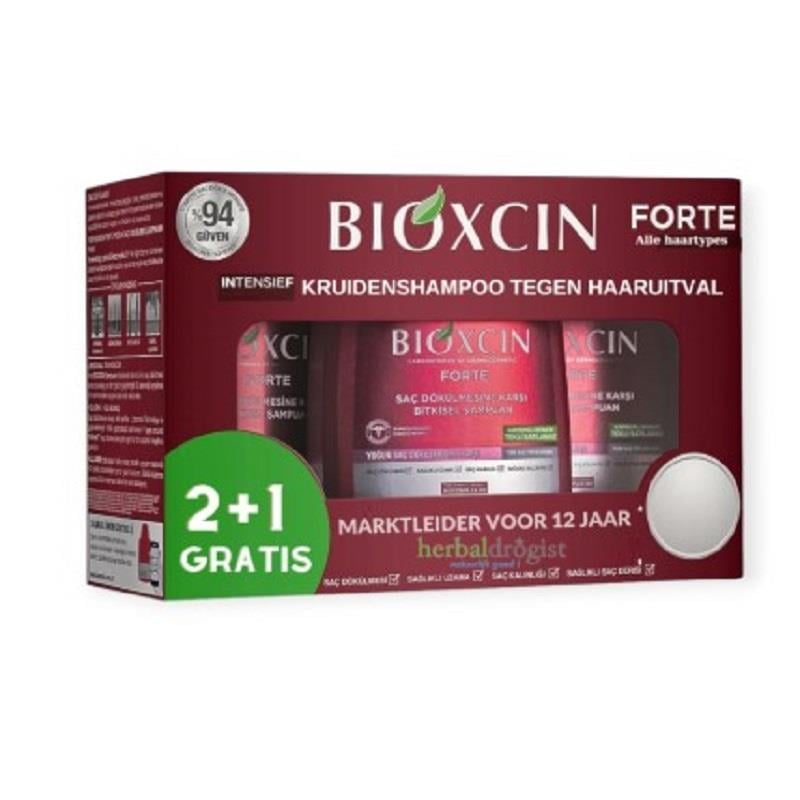 Bioxcin Bioxcin Forte Yoğun Saç Dökülmesine Karşı Bitkisel Şampuan 300 ml - 3 Al 2 Öde 