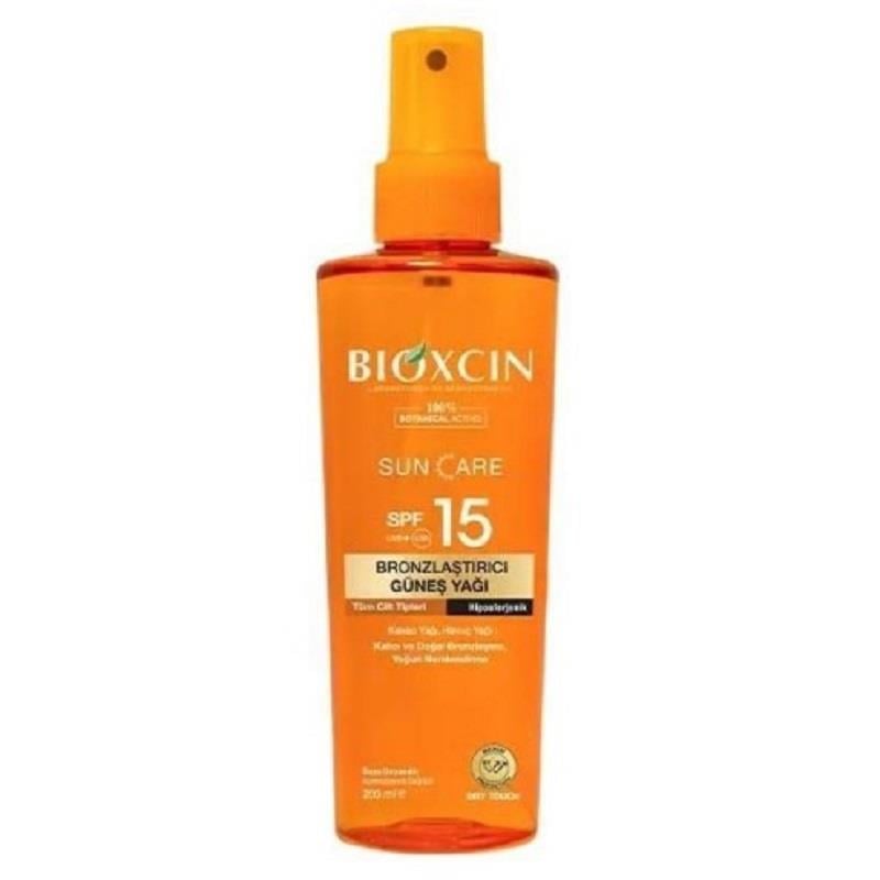 Bioxcin Bioxcin Sun Care Bronzlaştırıcı Güneş Yağı SPF15 200 ml