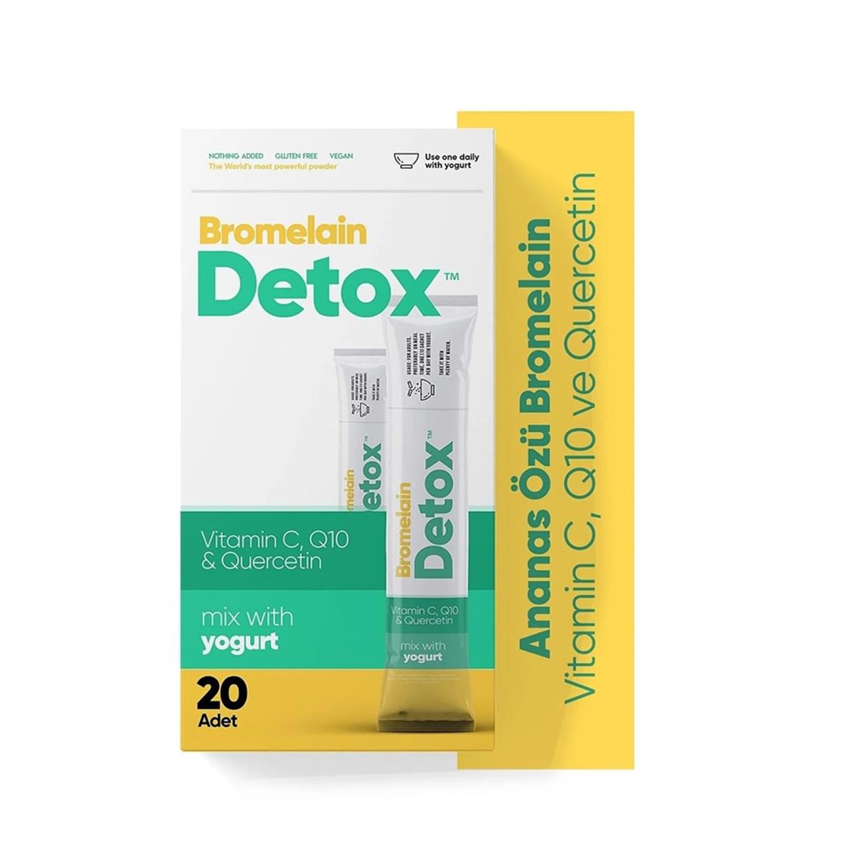 BROMELAİN Bromelain Forte Detox 20 Saşe