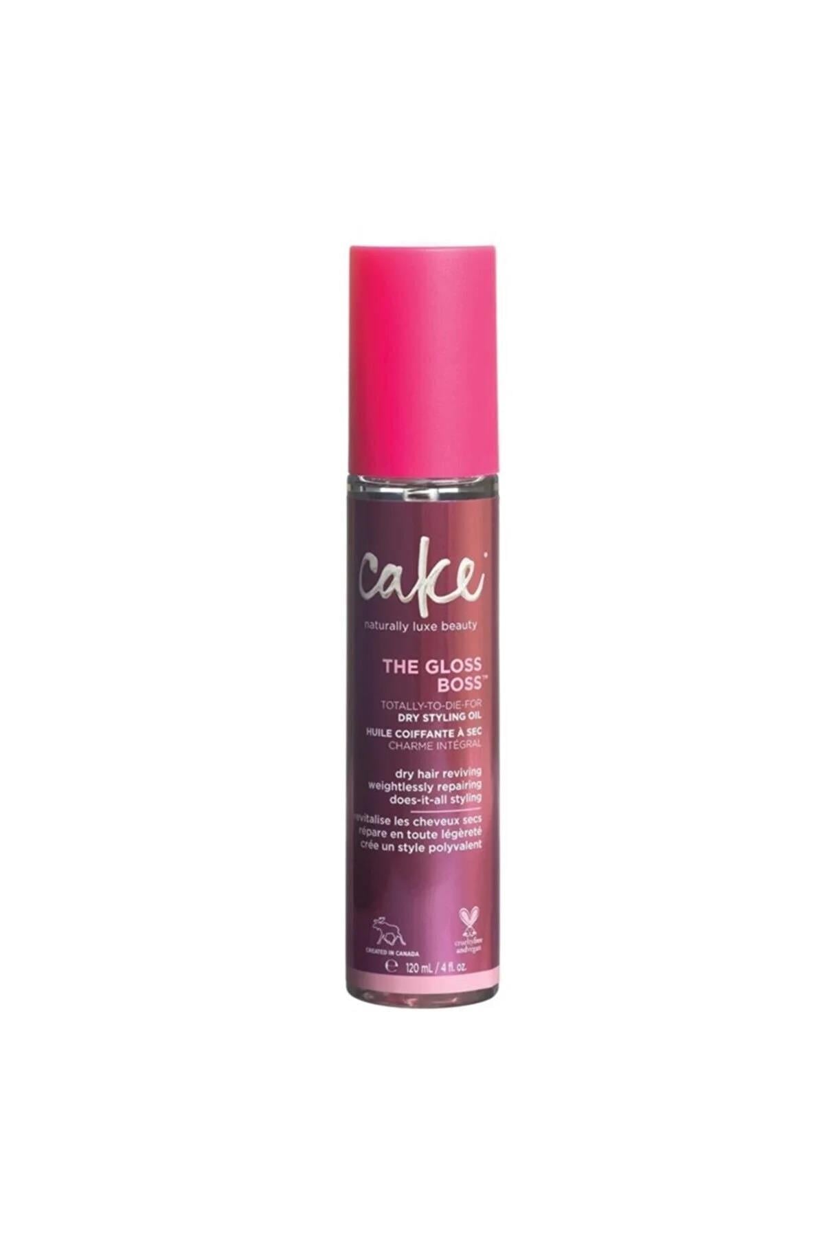Cake Cake Beauty The Gloss Boss Şekillendirici Kuru Saç Bakım Yağı 120 ml