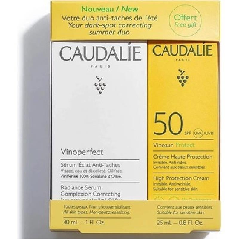 Caudalie Caudalie Vinoperfect Serum 30 ml + Güneş Koruyucu SPF50 25 ml