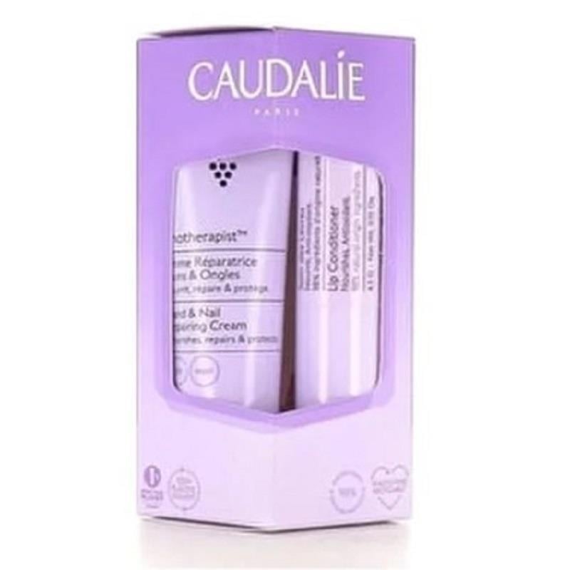 Caudalie Caudalie Winter Duo The Des Vignes Dudak Bakım Kremi + El ve Tırnak Bakım Kremi 30 ml