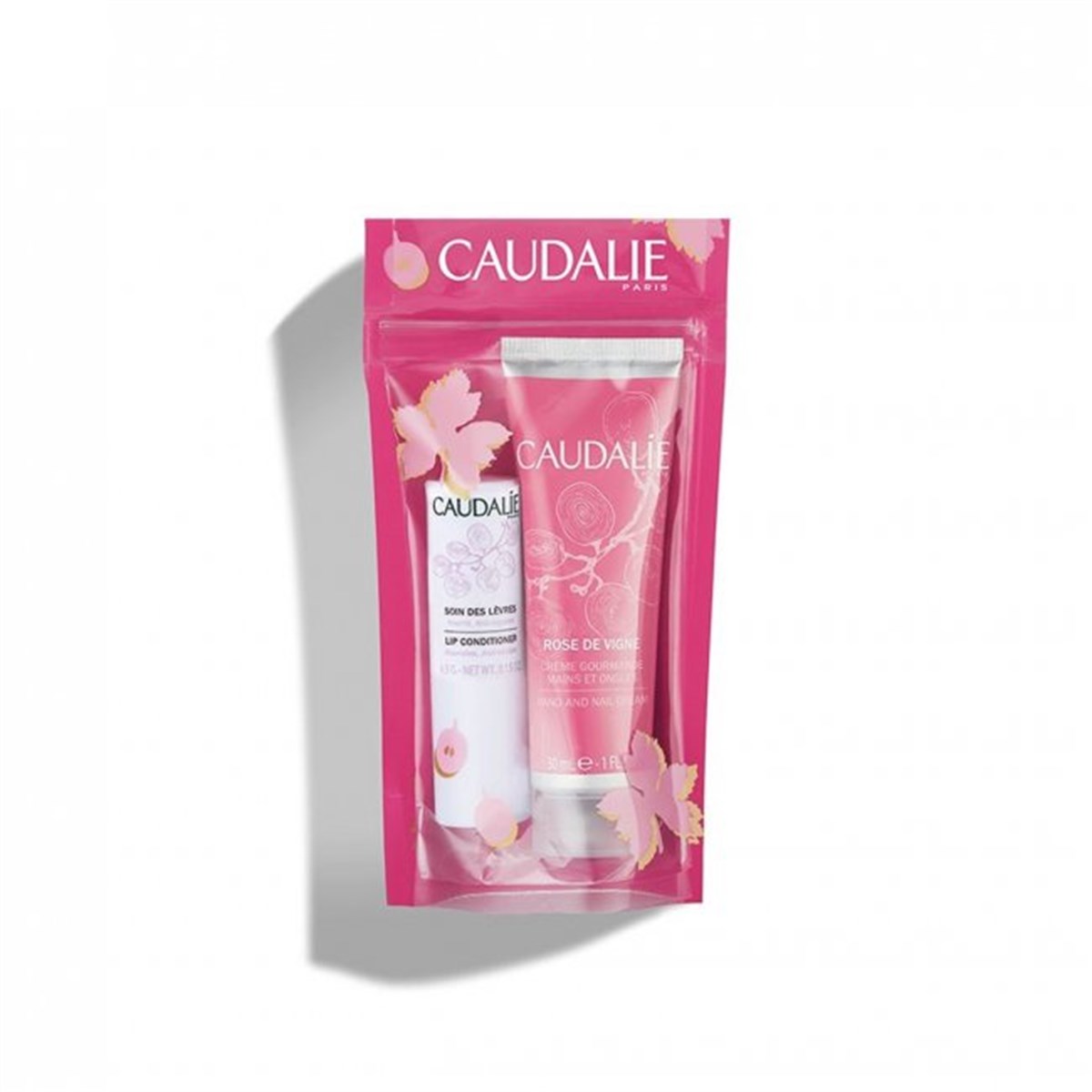CaudalieCaudalie Rose De Vigne Hand And Nail Cream 30Ml + Lip Conditioner
