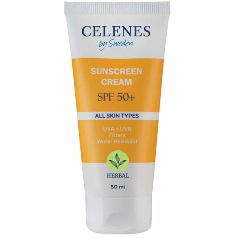 Celenes by Sweden Celenes By Sweden Herbal Güneş Koruma Kremi SPF50 50 ml - Tüm Cilt Tipleri