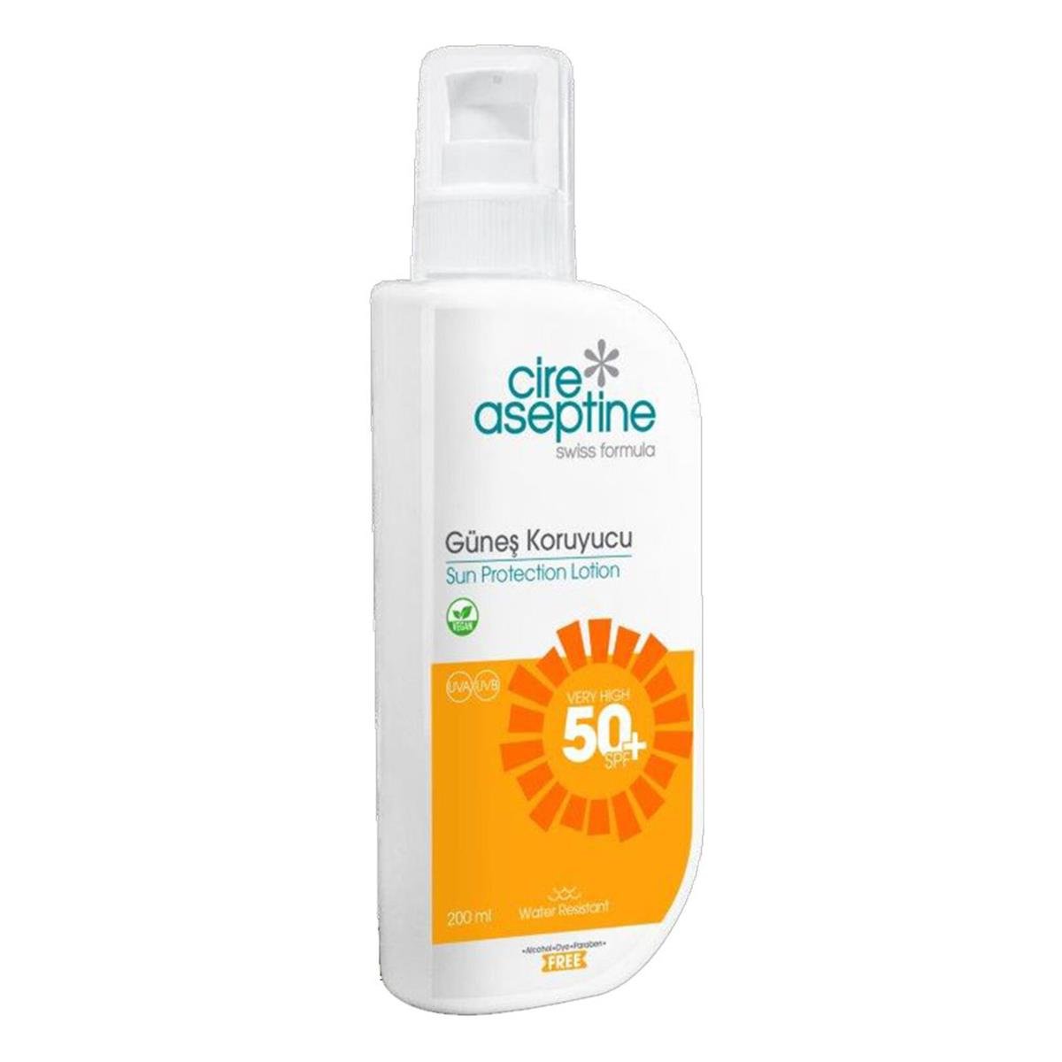 Cire Aseptine Cire Aseptine Güneş Koruyucu SPF50+ 200 ml