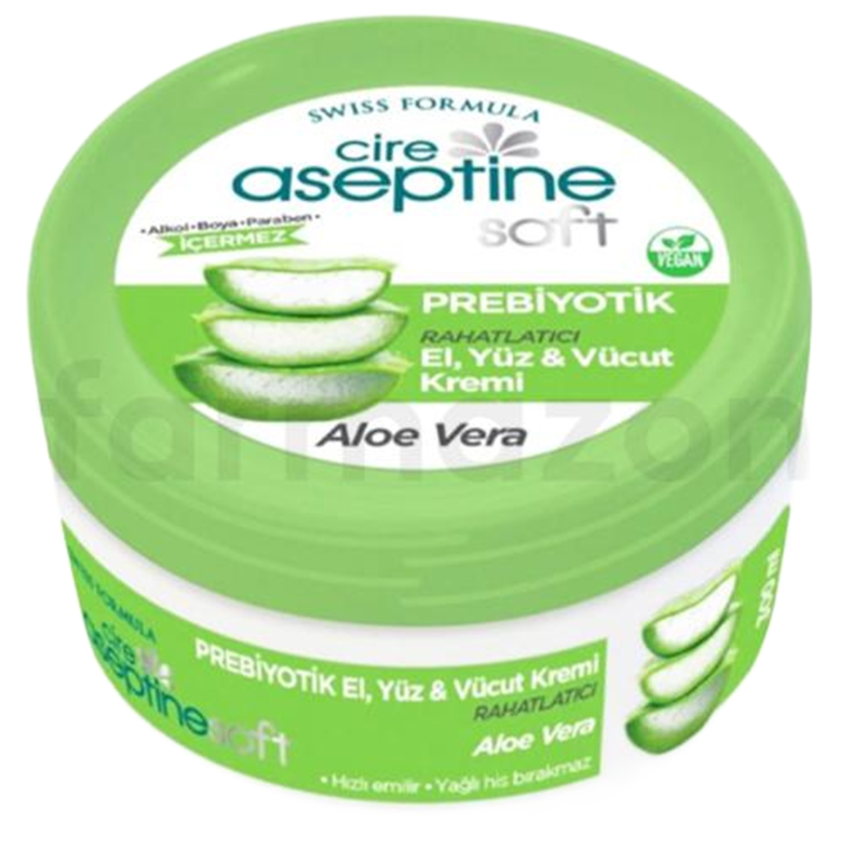 Cire Aseptine Cire Aseptine Soft Prebiyotik Aloevera El Yüz ve Vücut Kremi 300 ml