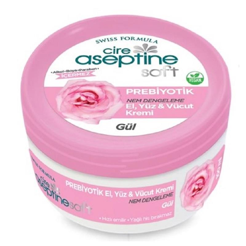 Cire Aseptine Cire Aseptine Soft Prebiyotik Gül El Yüz ve Vücut Kremi 100 ml