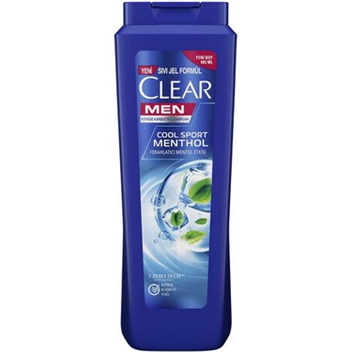 Clear Men Clear Men Cool Sport Menthol Şampuan 485 ml