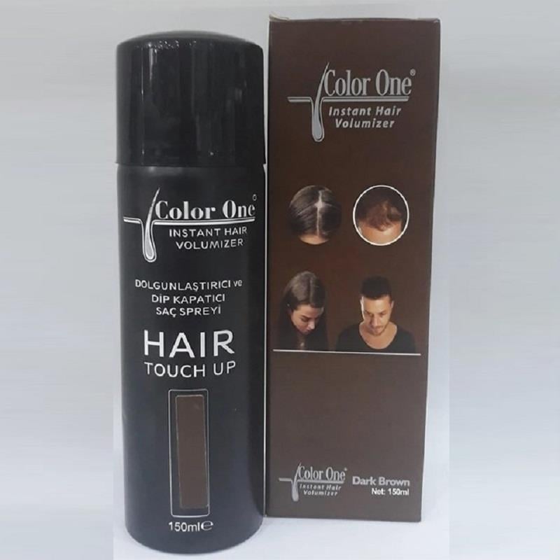 Color One Color One Saç Topiği Sprey Koyu Kahve Dark Brown 150 ml