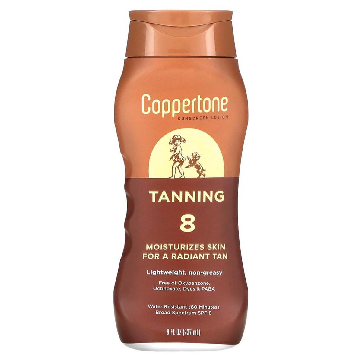 Coppertone Coppertone Tanning Güneş Kremi SPF8 237 ml