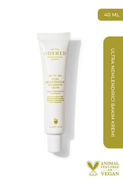 Cosmed Cosmed Day-to-Day Ultra Moisturizing & Nourishing Cream - Su Bazlı Nemlendirici Cilt Bakım Kremi 40 ml